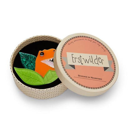 Erstwilder - Peak-a-saurus Rex Brooch (2020) - 20th Century Artifacts