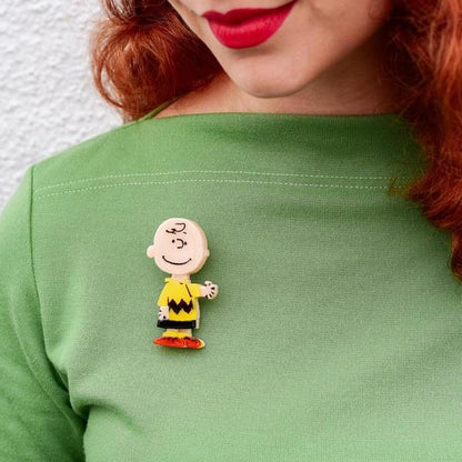 Erstwilder - Peanuts - Charlie Brown Brooch (2020) - 20th Century Artifacts