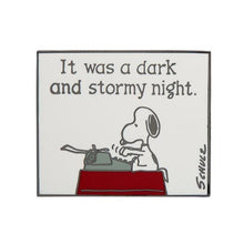 Load image into Gallery viewer, Erstwilder - Peanuts Dark and Stormy Night Enamel Pin (2020) - 20th Century Artifacts