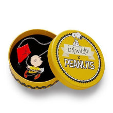 Load image into Gallery viewer, Erstwilder - Peanuts Fly a Kite Necklace (2020) - 20th Century Artifacts