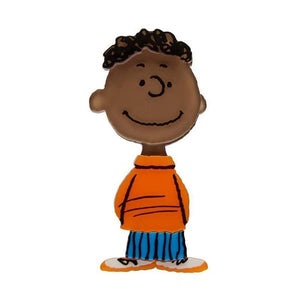 Erstwilder - Peanuts Franklin Brooch (2020) - 20th Century Artifacts