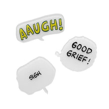 Load image into Gallery viewer, Erstwilder - Peanuts Good Grief! Brooch (2020) - 20th Century Artifacts