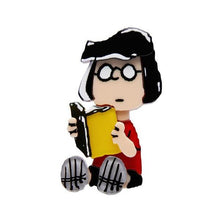 Load image into Gallery viewer, Erstwilder - Peanuts Marcie Brooch (2020) - 20th Century Artifacts