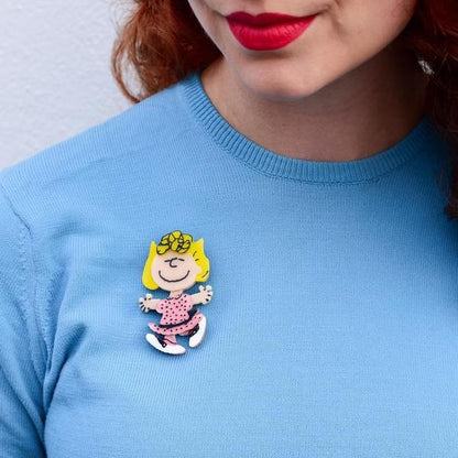 Erstwilder - Peanuts - Sally Brown Brooch (2020) - 20th Century Artifacts