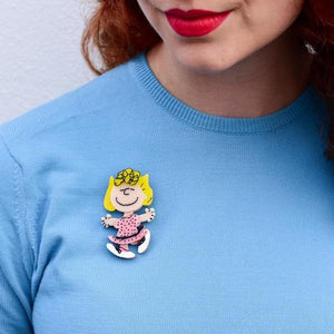 Erstwilder - Peanuts Sally Brown Brooch (2020) - 20th Century Artifacts