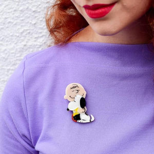 Erstwilder - Peanuts The Round-Headed Kid Brooch (2020) - 20th Century Artifacts