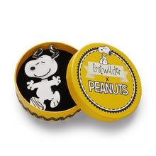 Load image into Gallery viewer, Erstwilder - Peanuts Time to Dance Snoopy Brooch (2020) - 20th Century Artifacts