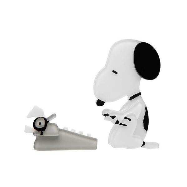 Erstwilder - Peanuts - World Famous Author Snoopy Brooch (2020) - 20th Century Artifacts