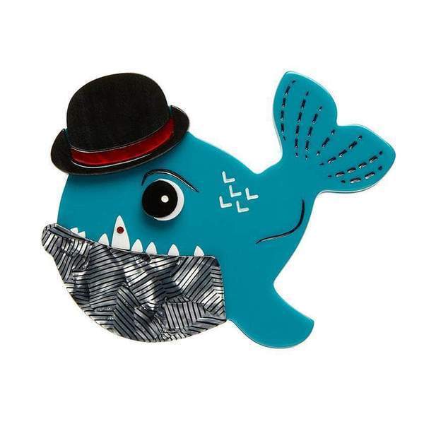 Erstwilder - Pedro the Piranha Brooch (2018) (p) - 20th Century Artifacts