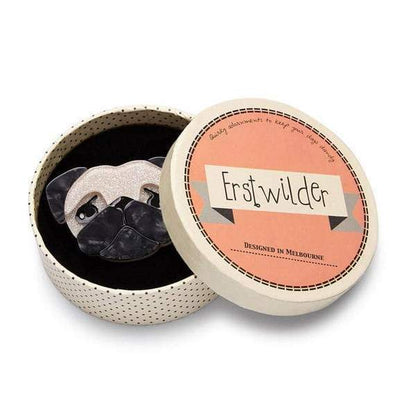 Erstwilder - Pierre's Pug Life Brooch (2017) - 20th Century Artifacts