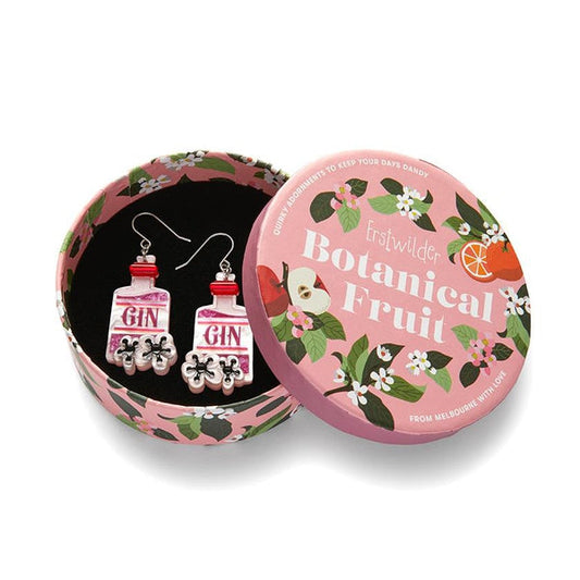 Erstwilder - Pink Gin Party Drop Earrings (2023) - 20th Century Artifacts