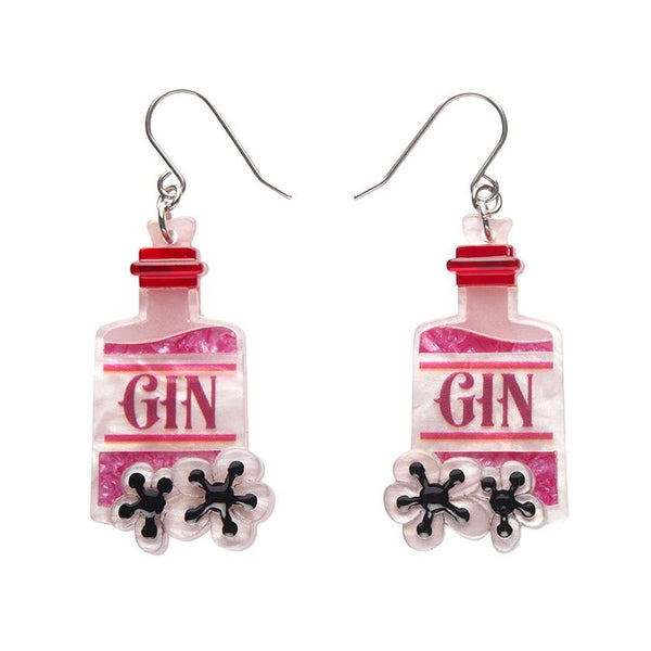 Erstwilder - Pink Gin Party Drop Earrings (2023) - 20th Century Artifacts