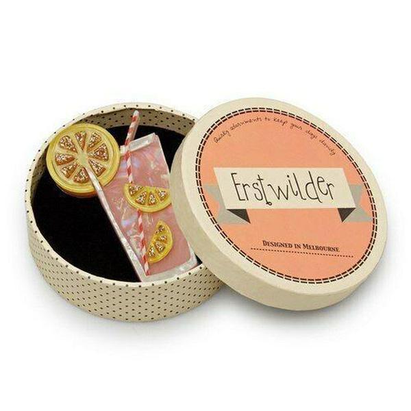 Erstwilder - Pink Lemonade Brooch (2017) - 20th Century Artifacts