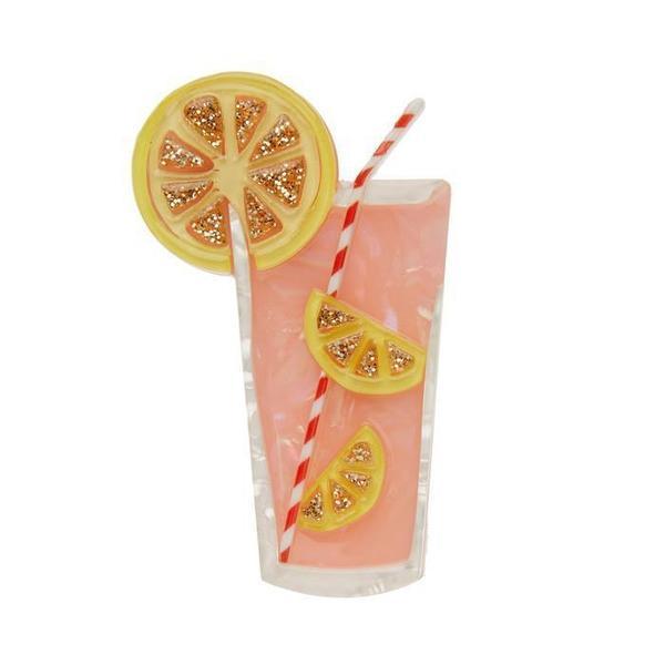 Erstwilder - Pink Lemonade Brooch (2017) - 20th Century Artifacts