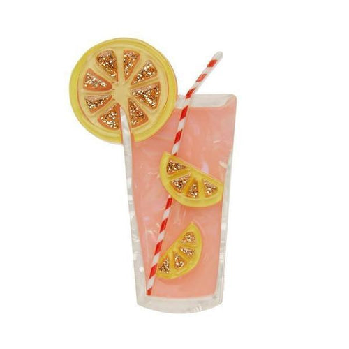 Erstwilder - Pink Lemonade Brooch (2017) - 20th Century Artifacts