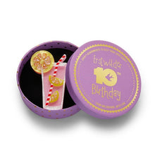 Load image into Gallery viewer, Erstwilder - Pink Lemonade Brooch (2021) - 20th Century Artifacts