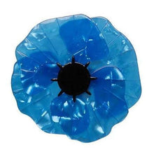 Load image into Gallery viewer, Erstwilder - Poppy Field Brooch (2016) blue - 20th Century Artifacts