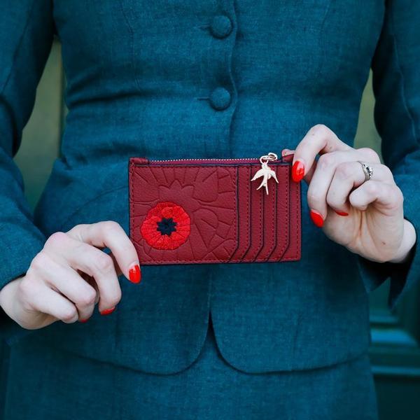 Erstwilder - Poppy Field Card Holder - 20th Century Artifacts
