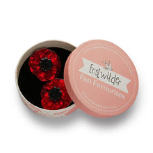 Load image into Gallery viewer, Erstwilder - Poppy Field Hair Clips - 20th Century Artifacts