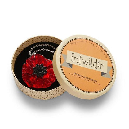 Erstwilder - Poppy Field Pendant Necklace - 20th Century Artifacts
