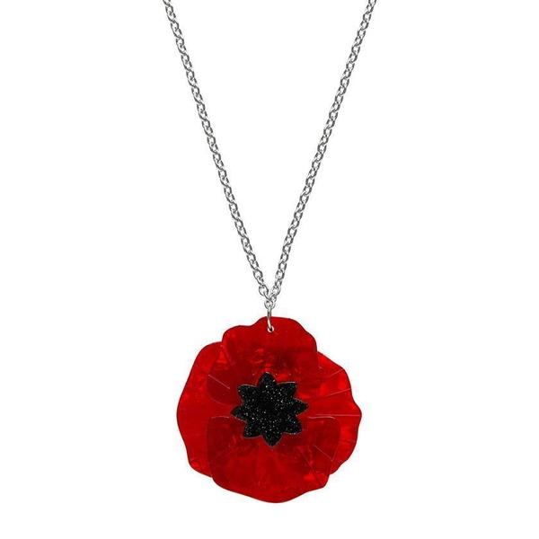 Erstwilder - Poppy Field Pendant Necklace - 20th Century Artifacts