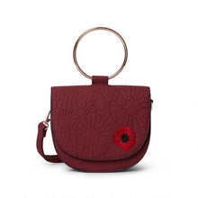Load image into Gallery viewer, Erstwilder - Poppy Field Saddle Bag - 20th Century Artifacts