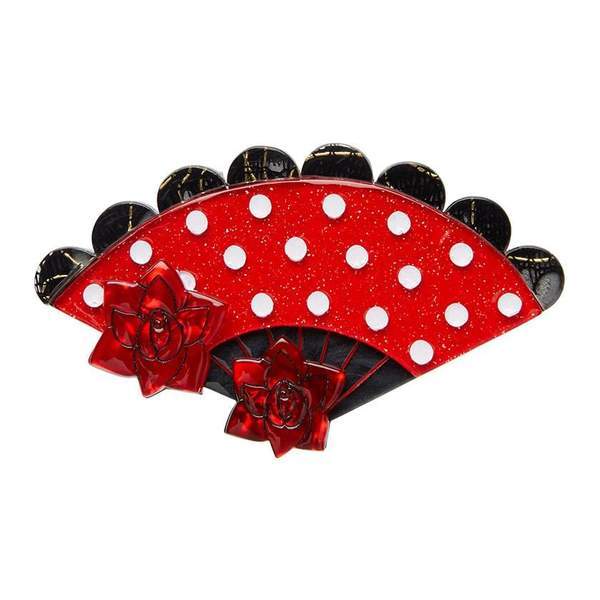 Erstwilder - Pretty Pericon Fan Brooch (2019) - 20th Century Artifacts