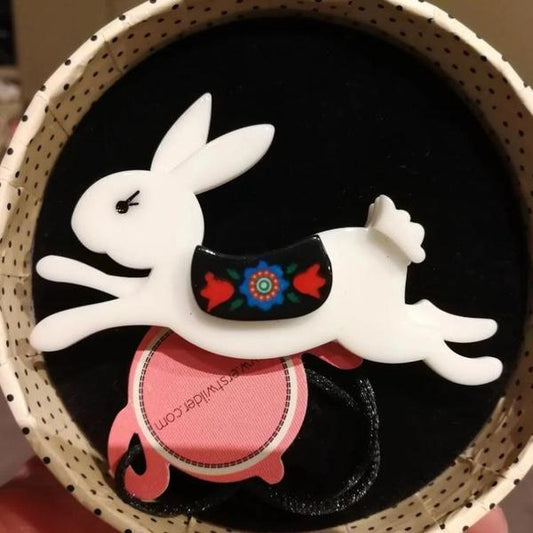 Erstwilder - Rafferty the Rare Rabbit Brooch (2013) - 20th Century Artifacts