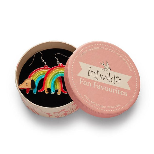 Erstwilder - Rainbow Ruff Earrings 2022 - 20th Century Artifacts