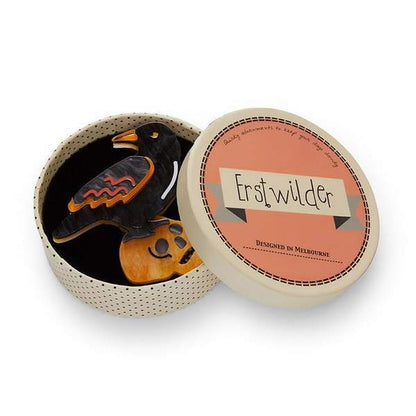 Erstwilder - Raven Mad Brooch (2019) - 20th Century Artifacts