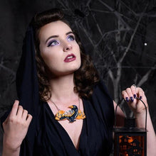 Load image into Gallery viewer, Erstwilder - Raven Mad Necklace (2019) - 20th Century Artifacts
