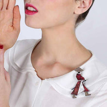 Load image into Gallery viewer, Erstwilder - Rebellious Ronin Samurai Brooch (2017) - 20th Century Artifacts