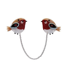 Load image into Gallery viewer, Erstwilder - Red Robbin Robin Cardigan Clips (Pete Cromer) (2020) - 20th Century Artifacts