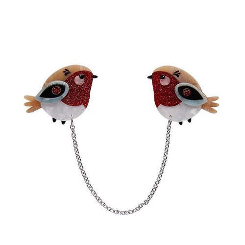 Erstwilder - Red Robbin Robin Cardigan Clips (Pete Cromer) (2020) - 20th Century Artifacts