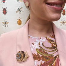 Load image into Gallery viewer, Erstwilder - Reticulated Rebel Mini Brooch - 20th Century Artifacts