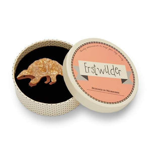 Erstwilder - Roly Poly Pangolin Brooch (2019) - 20th Century Artifacts