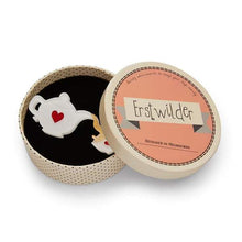 Load image into Gallery viewer, Erstwilder - Rosy Lee Brooch (2019) - 20th Century Artifacts
