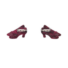 Load image into Gallery viewer, Erstwilder - Ruby Slippers Double Brooch - 20th Century Artifacts