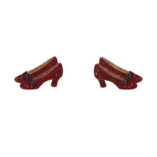 Load image into Gallery viewer, Erstwilder - Ruby Slippers Double Brooch - 20th Century Artifacts