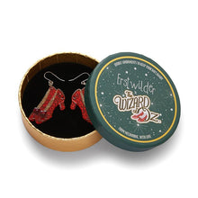Load image into Gallery viewer, Erstwilder - Ruby Slippers Earrings - 20th Century Artifacts