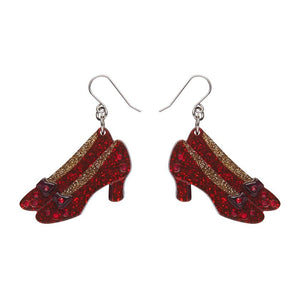 Erstwilder - Ruby Slippers Earrings - 20th Century Artifacts