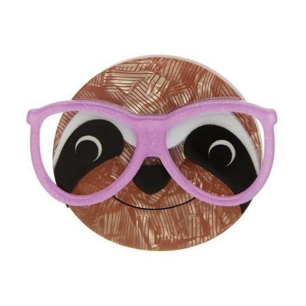 Erstwilder - Sammy the Smart Sloth Brooch (2017) - 20th Century Artifacts