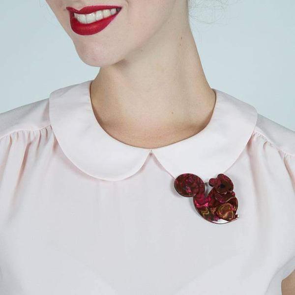 Erstwilder - Saskia Squirrel Brooch (2017) - 20th Century Artifacts