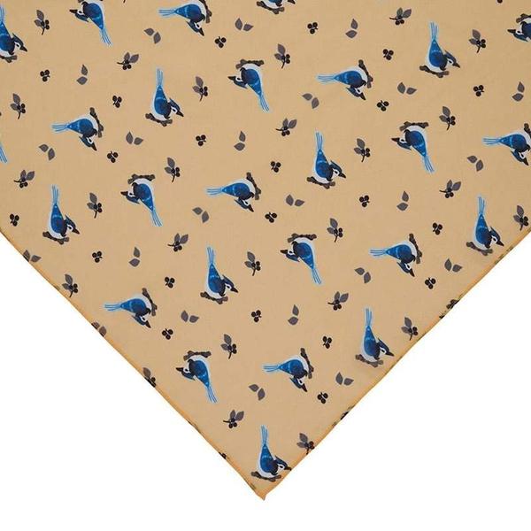 Erstwilder - Scarf - Blue Jay Way Head Scarf (2020) - 20th Century Artifacts