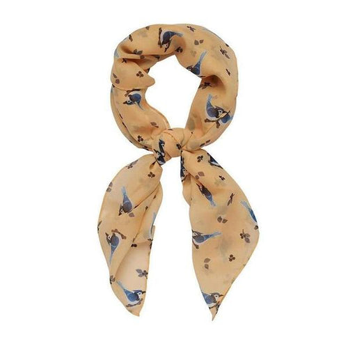 Erstwilder - Scarf - Blue Jay Way Head Scarf (2020) - 20th Century Artifacts
