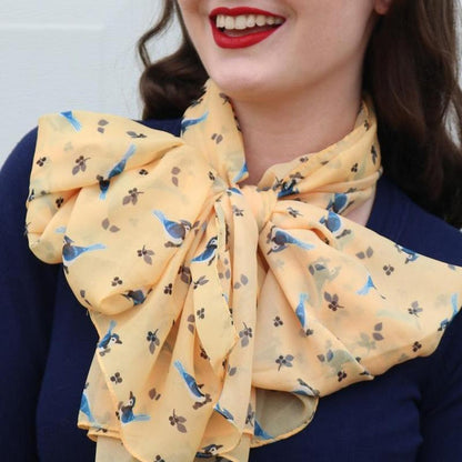 Erstwilder - Scarf - Blue Jay Way Large Scarf Hijab (2020) - 20th Century Artifacts