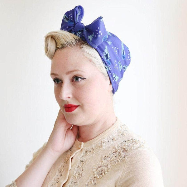 Erstwilder - Scarves - Slippin' Under Jellyfish Head Scarf - 20th Century Artifacts