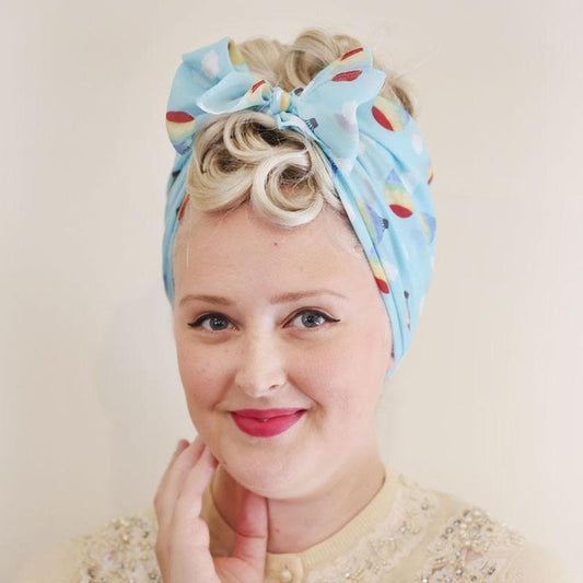 Erstwilder - Scarves - Up In The Clouds Head Scarf - 20th Century Artifacts