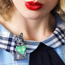 Load image into Gallery viewer, Erstwilder - Scooter the Scotty Dog Brooch (2018) - 20th Century Artifacts