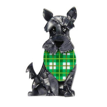 Load image into Gallery viewer, Erstwilder - Scooter the Scotty Dog Brooch (2018) - 20th Century Artifacts